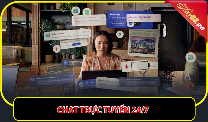 Chat trực tuyến 24/7