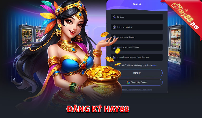 đăng ký hay88